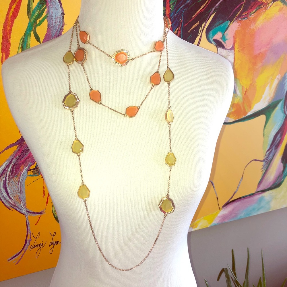 Two layering necklaces